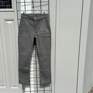 7 For All Man Kind- Cargo Pant in Army Green/ Khaki Color